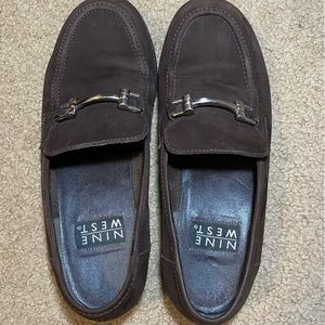 Nine West size 7 chunky loafers